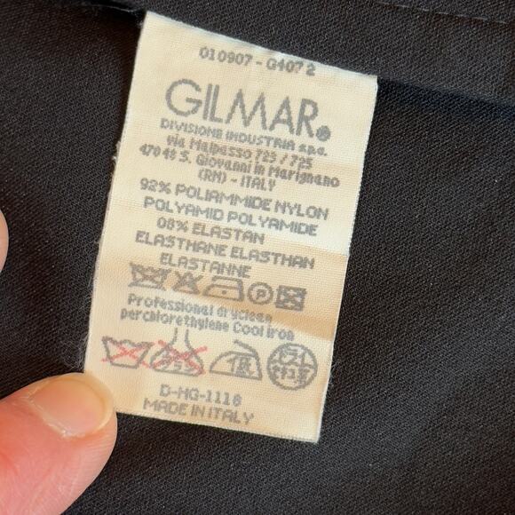 Iceberg - Made in Italy, vintage black trench coat, size 46 - Picture 12 of 13